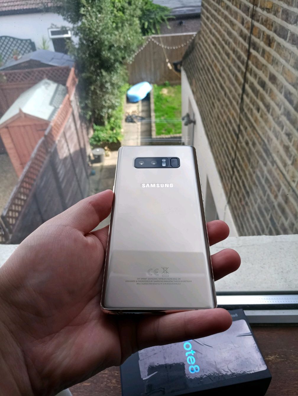 三星note8港版和国行的区别,欧版三星note8后盖