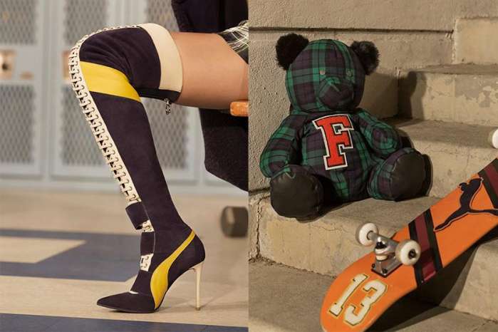 rihanna鍜宲uma鐨勮仈鍚嶆鏈嶈,pumabyrihanna绮夎壊