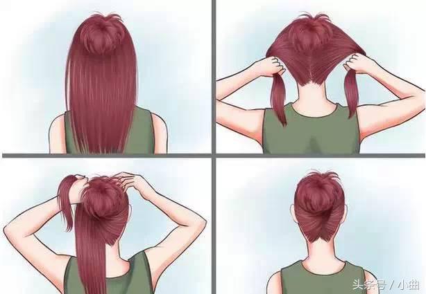 怎么扎头发穿什么都好看,各种快速扎头发的教程