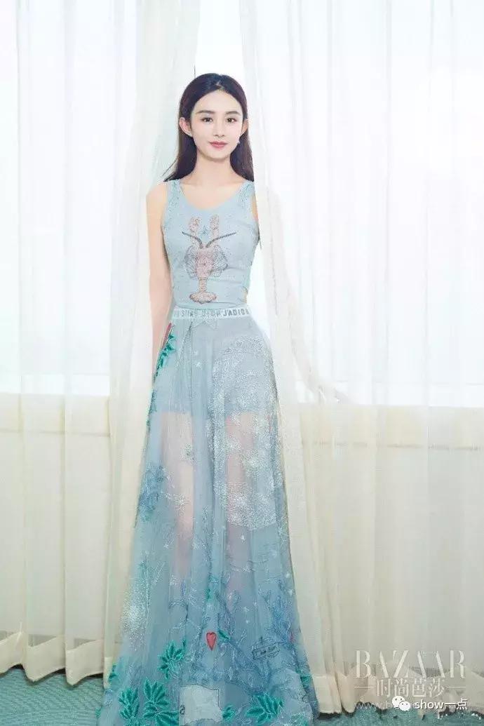 赵丽颖dior现状,为什么赵丽颖不适合浓妆