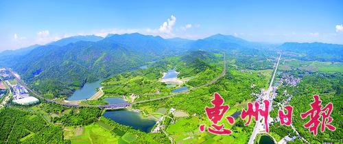 象岭生辉如人间仙境一衣带水似玉带明珠