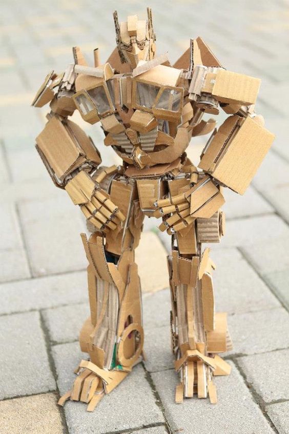 给大神一张瓦楞纸,他能还你一个世界!欣赏大神创意美陈设计