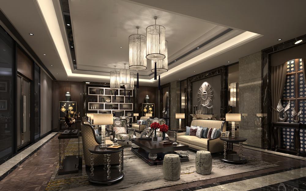 家装室内设计现代风格全套效果图,家装2020效果图欧式