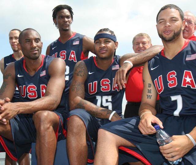 美媒晒08梦之队旧照，当年怪兽今却患怪病一人狂坑詹皇成废柴