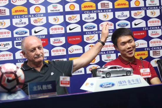 斯科拉里上港天下,斯科拉里恒大