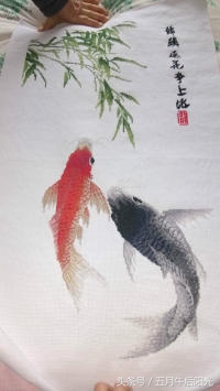 第一次缝十字绣,晒晒我的十字绣已经绣十年了