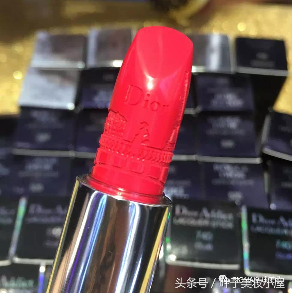dior限量版5支口红套装,dior70周年烈焰蓝金