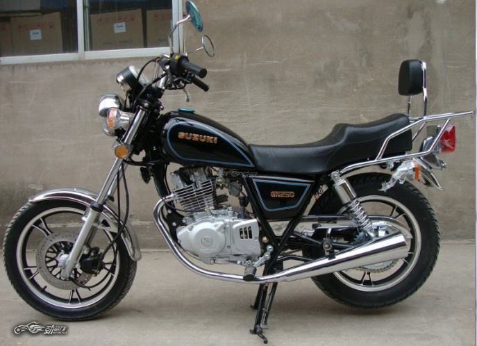 最新款铃木gn250介绍,经典铃木gn250摩托