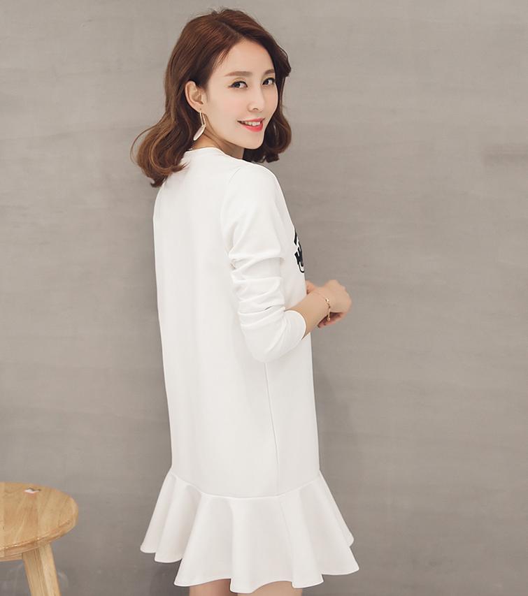 连衣裙大码宽松不收腰,大码冬季慵懒感连衣裙