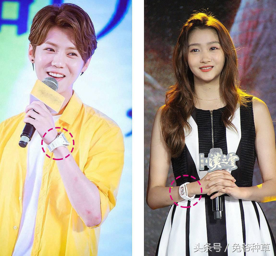 鹿晗给关晓彤买的表,鹿晗买一万二千颗宝石做的手表