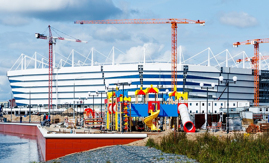 俄罗斯世界杯各球场,2018年俄罗斯世界杯球场分布