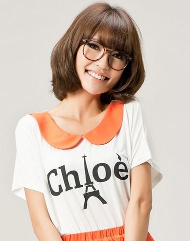 梨花头发型中长款,2020年最流行的梨花头发型