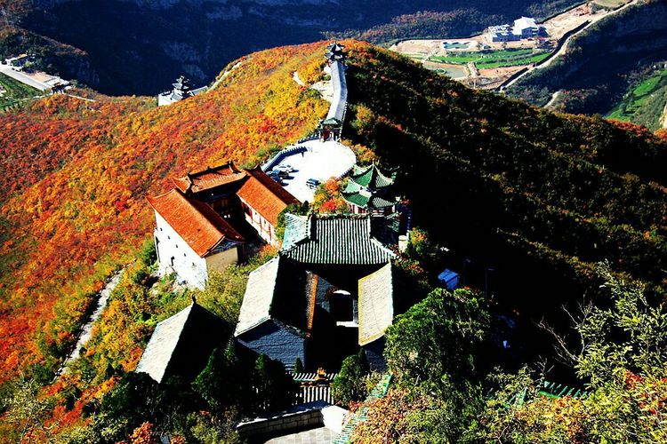 秋韵流过的晋城红