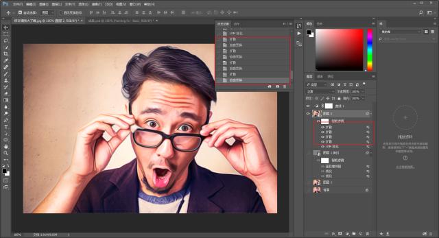用ps怎么调出油画风格的感觉,ps油画图片更有创新的排版风格