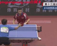 直板横打反手的最佳方法,直板正手横打的技术要领