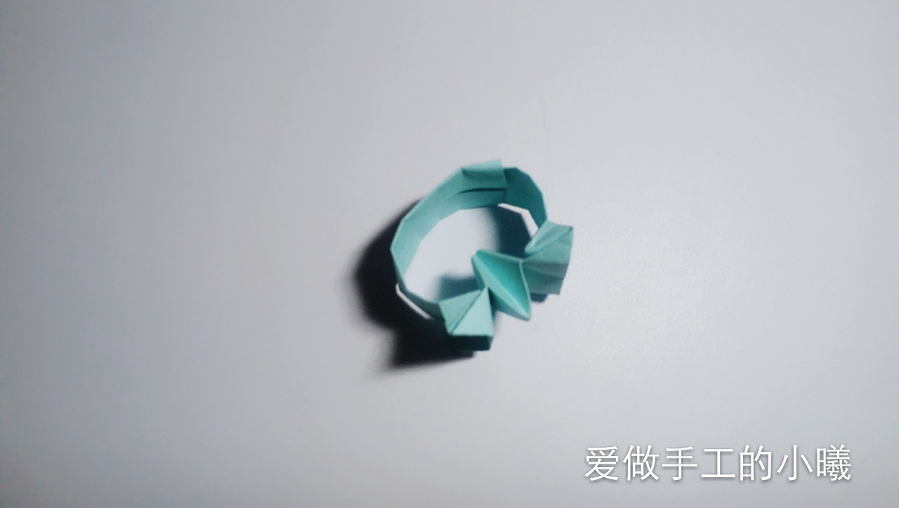 蝴蝶戒指怎么折慢动作,荷氏蝴蝶戒指折法