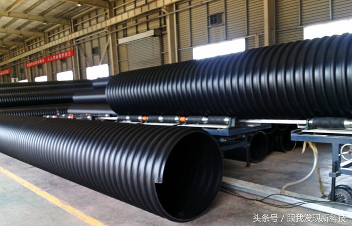 钢带增强聚乙烯PE螺旋波纹管,钢带增强型聚乙烯hdpe螺旋波纹管