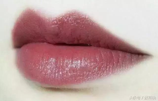 黄皮玫瑰色口红,兰蔻黄皮显白口红秋冬