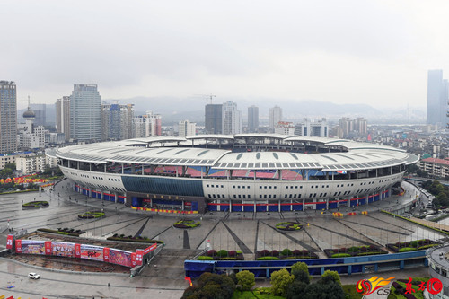 长沙贺龙体育场中国足球福地,中国球场足球