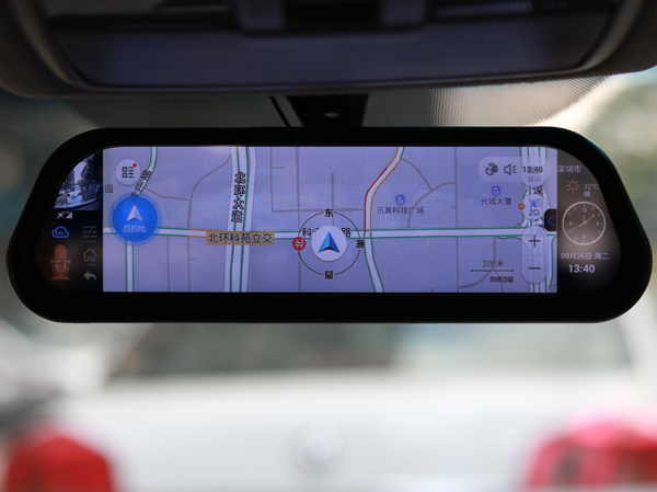 嘀嘀虎b100流媒体后视镜,嘀嘀虎后视镜评测