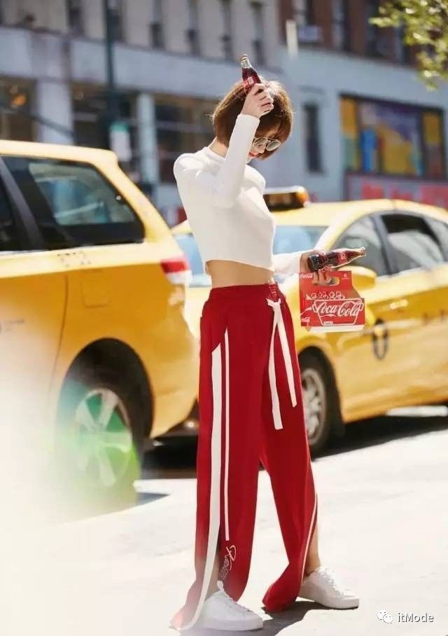 阔腿裤平底鞋,平底鞋阔腿裤搭配图片