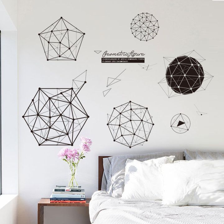 花墙贴纸3d立体墙贴自粘家用,墙壁贴纸立体墙贴