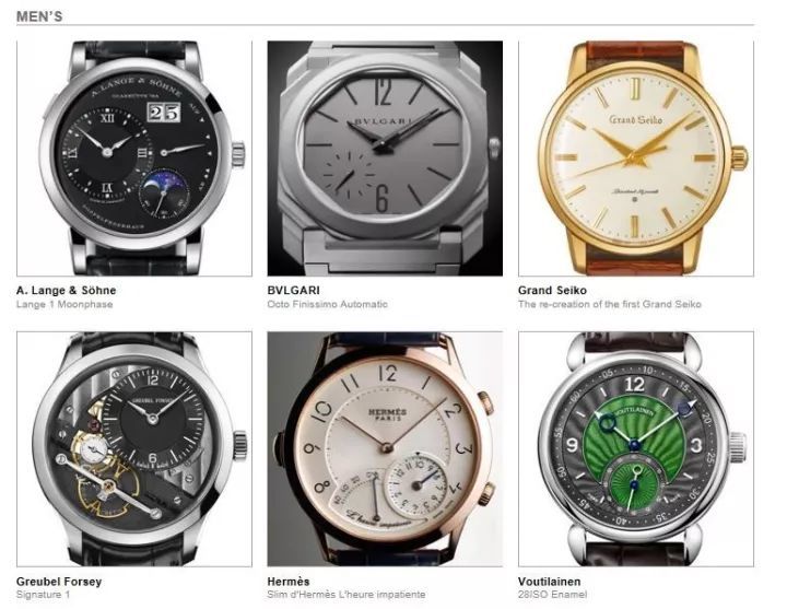 日内瓦钟表大赏黑表,2018日内瓦钟表大赏