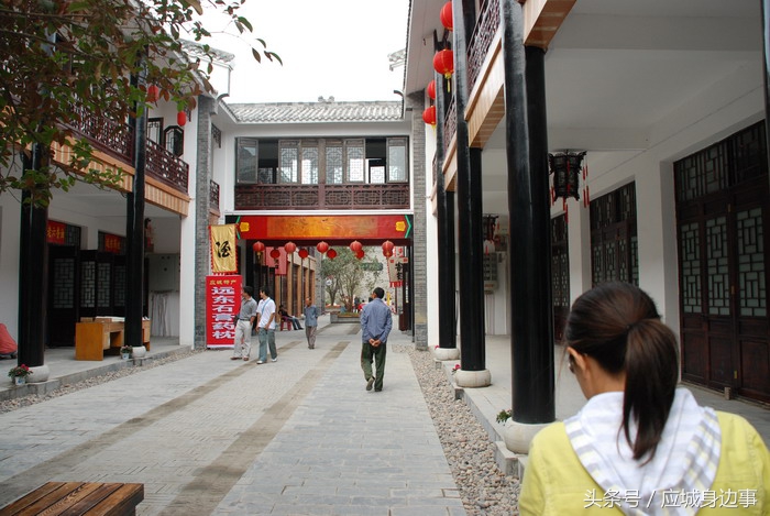 应城汤池古镇西街客栈,湖北应城汤池西街视频