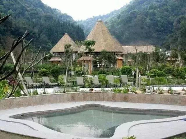 广东第一硫磺温泉度假村,广东自然生态温泉