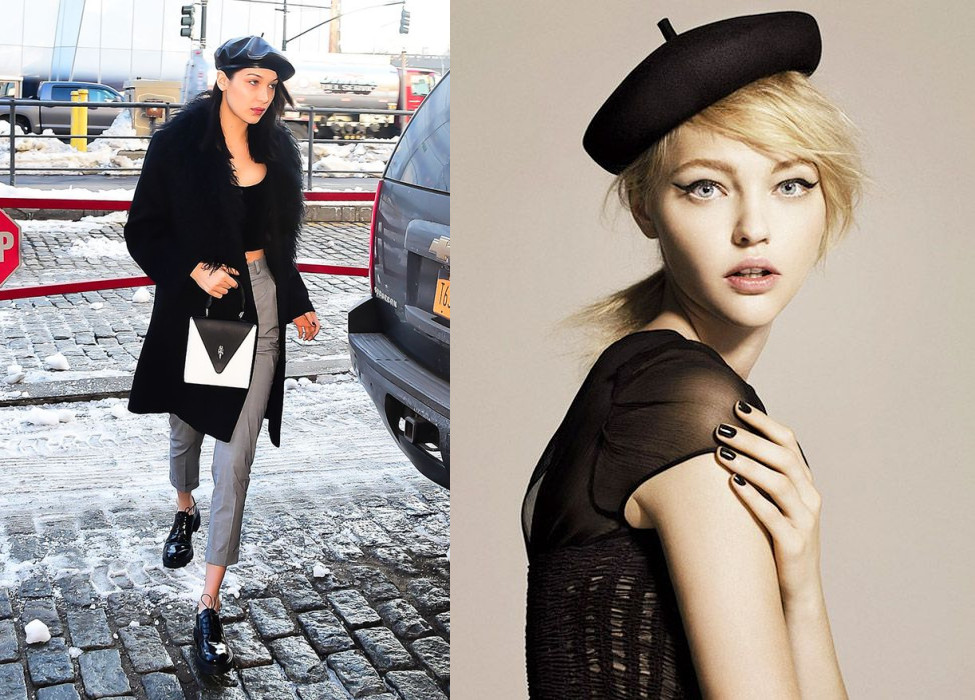 贝雷帽适合什么脸型的男生菱形脸,瘦长脸型适合戴贝雷帽还是鸭舌帽