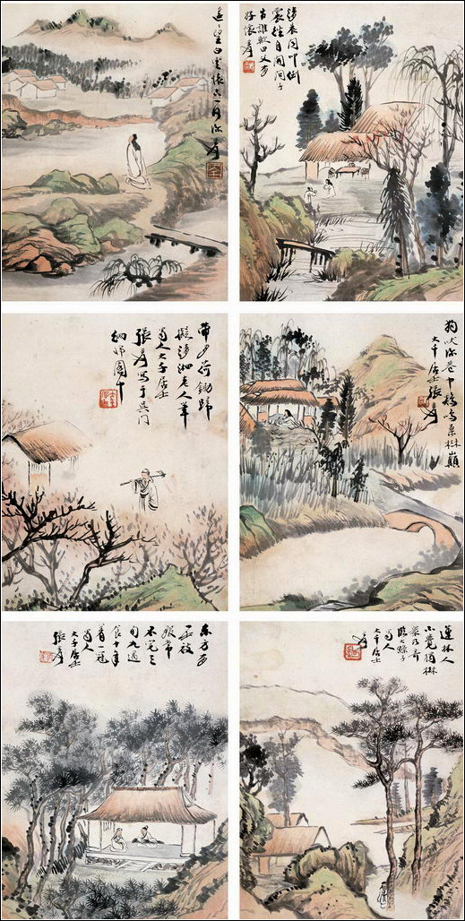 张大千精品画作赏析,张大千精品画作赏析价格