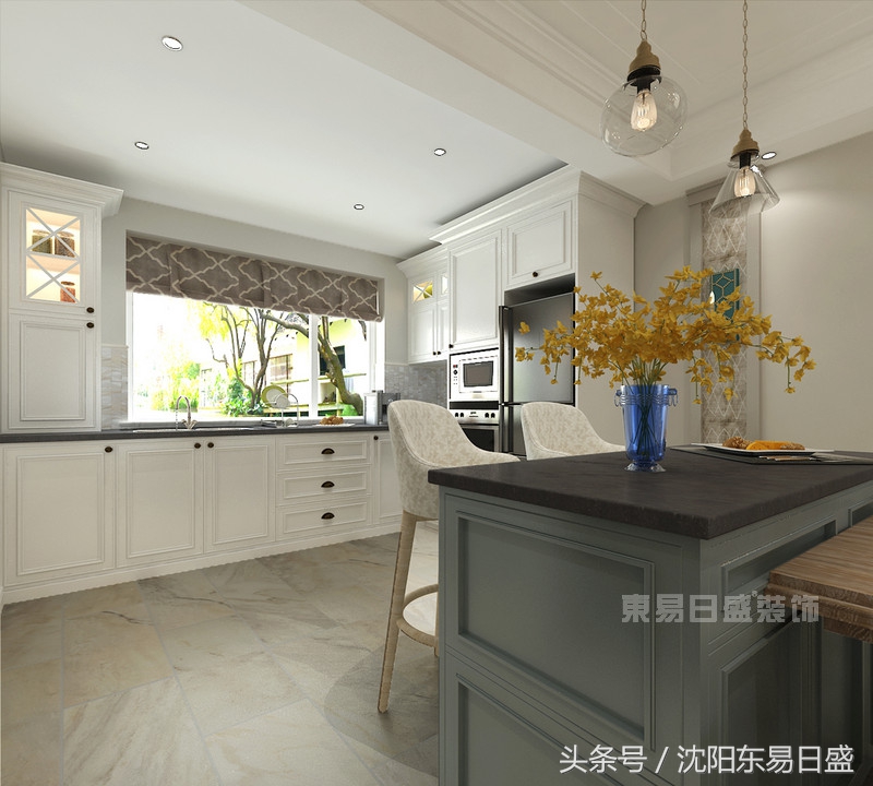 金地长青湾165平装修效果图,北湖湾极简风格装修效果图