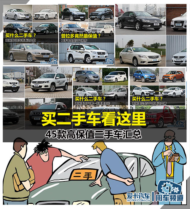 保值最好的几款二手车,看二手车哪里便宜