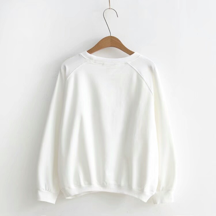 复古风刺绣卫衣,假两件刺绣卫衣灰色加蓝色