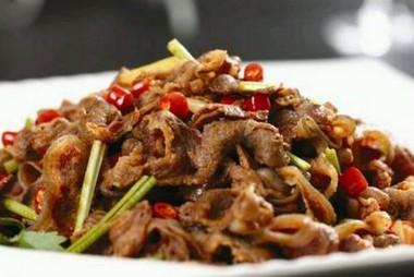 袁厨师爆炒杭椒鸡杂,家常菜刘凯爆炒鸡杂