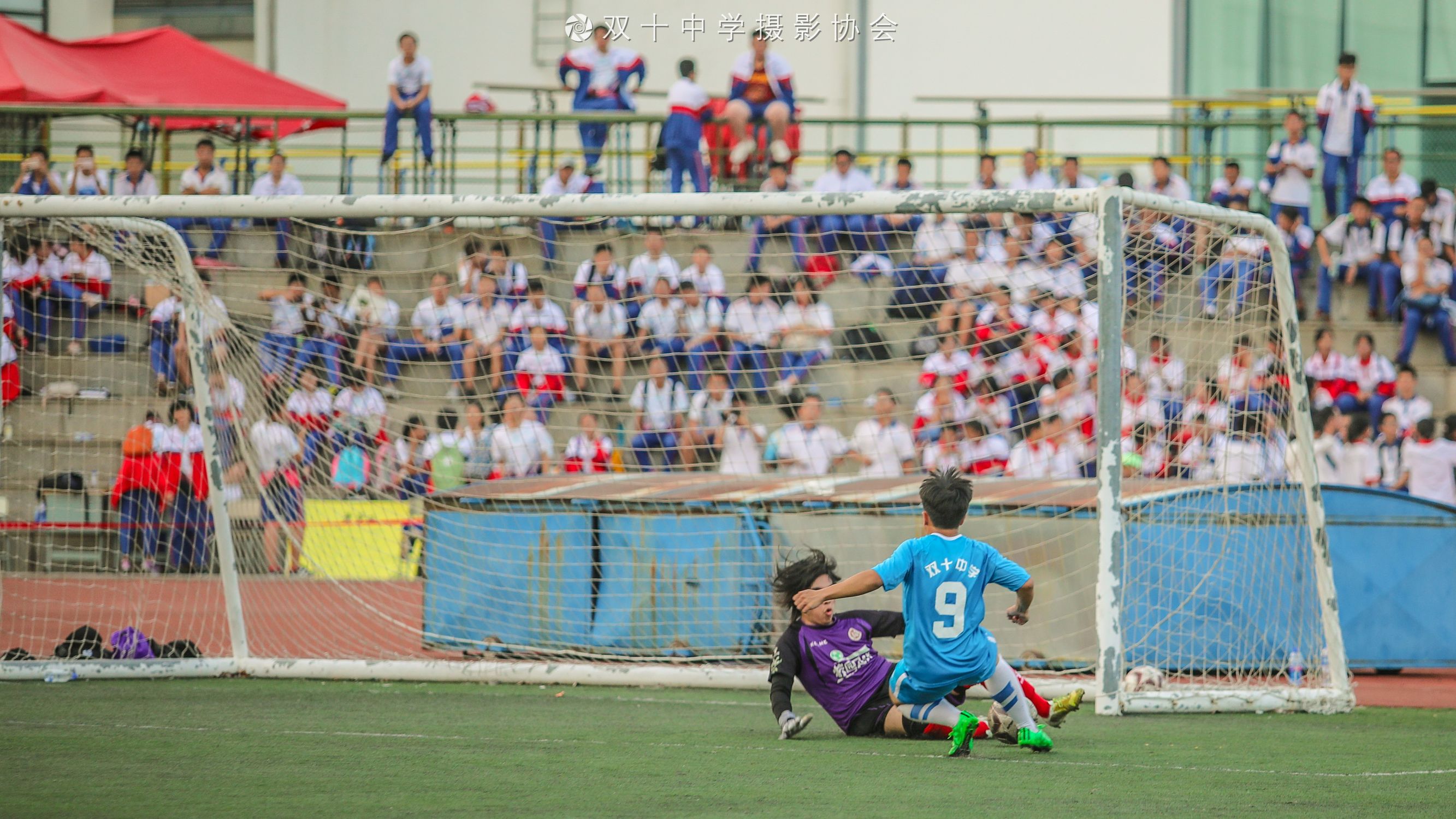 校园足球赛2019,足球校运会展示