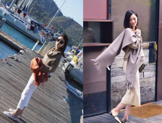 冬天必备百搭围巾图片大全,好看百搭的冬季围巾推荐