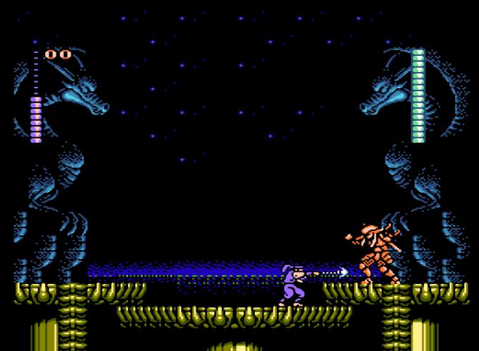 fc赤影战士通关,fc经典游戏赤影战士通关