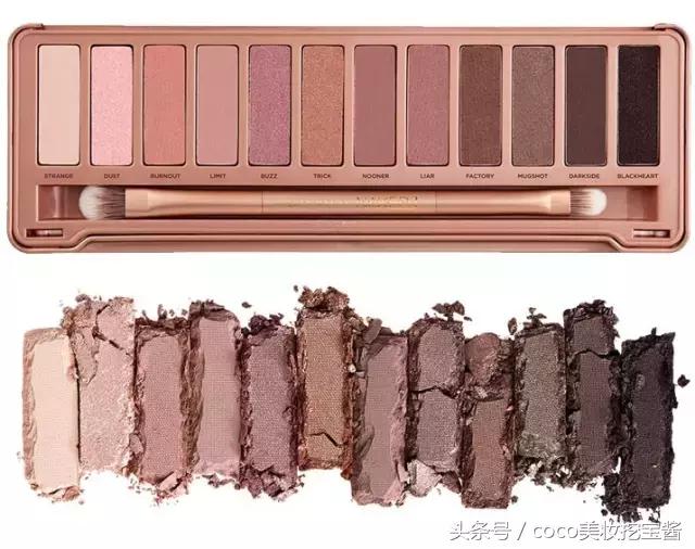 六款眼影,tomford眼影哪个色好看