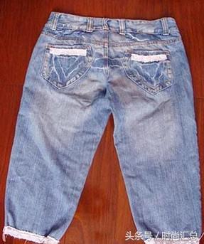 牛仔裤腿长裤改短裤的巧妙方法,牛仔裤改造短裤ins