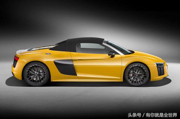 奥迪audir8黑武士,AudiR8敞篷版