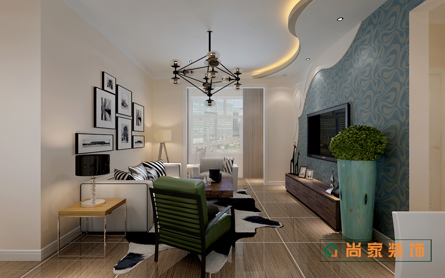 保利城三居室效果图,保利城一期三居室