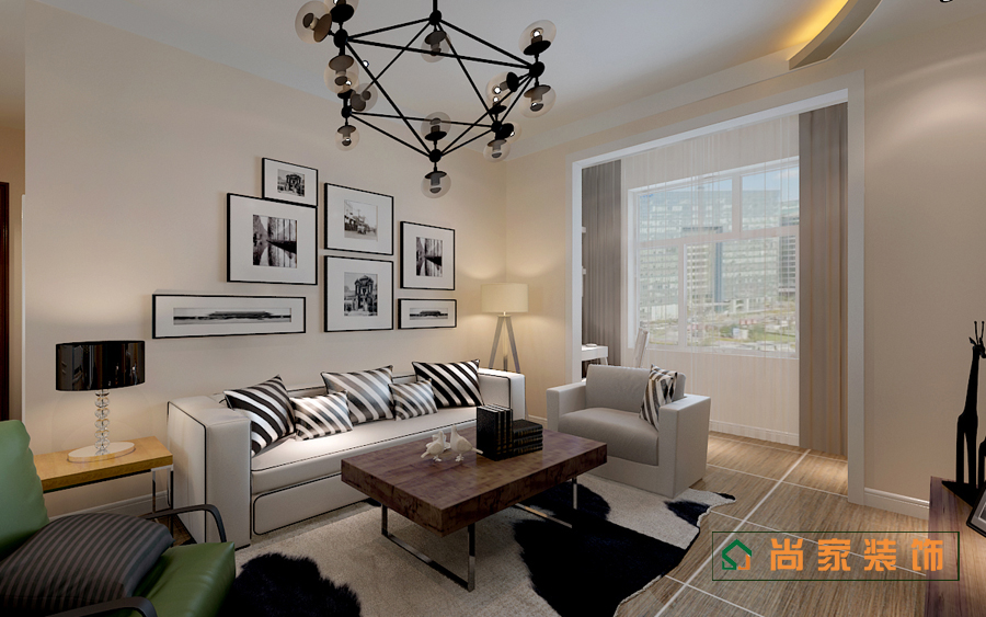 保利城三居室效果图,保利城一期三居室