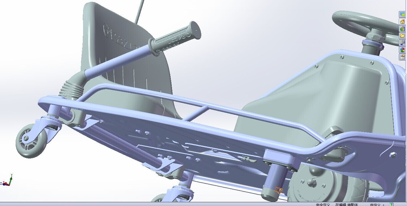 双赛道儿童卡丁车设计,户外儿童卡丁车赛道设计图纸大全