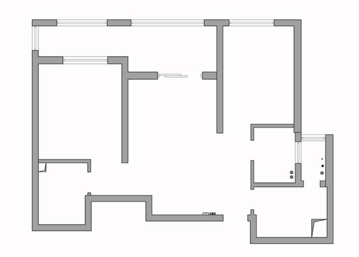 172平米新家美式混搭风格很温馨 (72平米美式全屋定制家具)