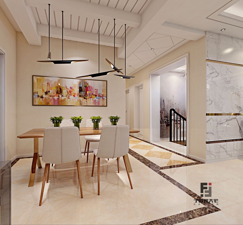 和达璟城翡翠装修,和达生态城88平的装修效果图