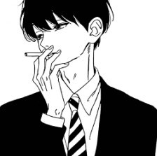 个性白边黑白头像,黑白头像部位头像