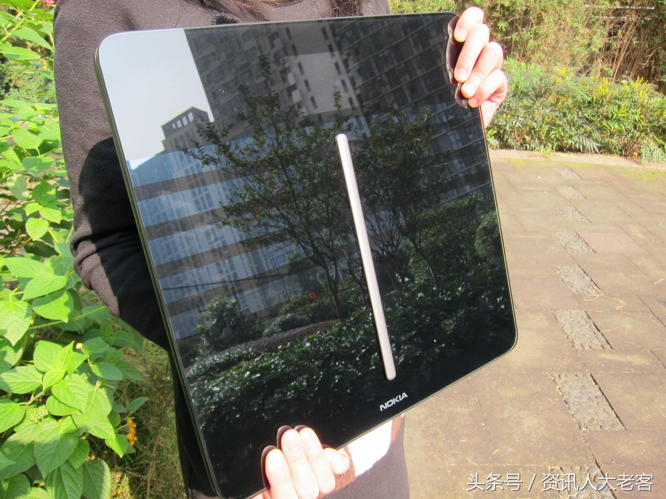 这把体脂秤做出了手机范儿—诺基亚BodyCardio健康电子秤初体验