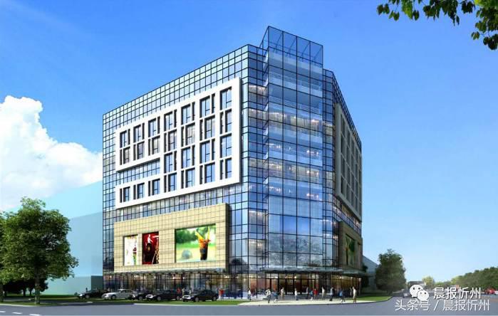 忻州新长征商厦建成后的芳容是这样的，太高大上了！