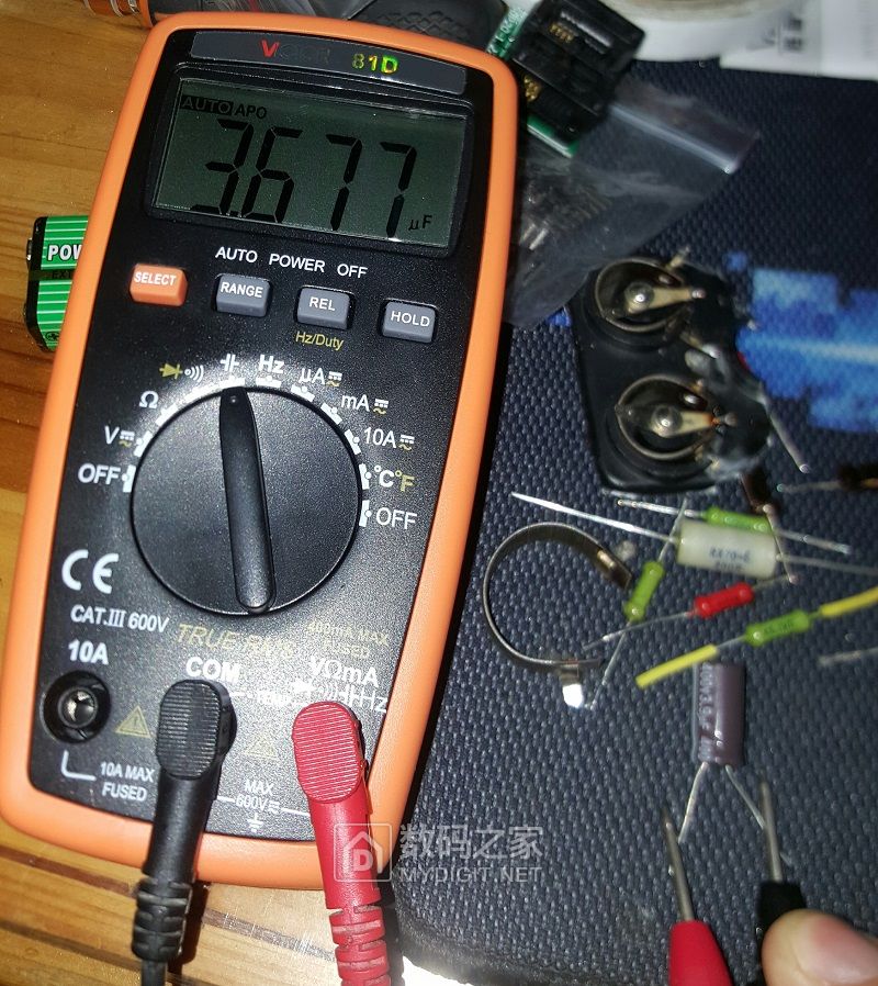 挖掘DTM0660芯片的潜能！用胜利VC81D新版学改最大数字9999